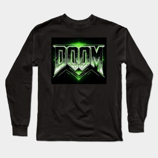 Doom logo Long Sleeve T-Shirt